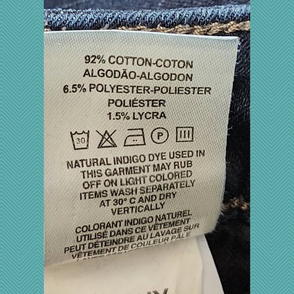 DL1961 Dark Wash Stretch Denim High Rise Danny Model Skinny Jeans - Picture 6 of 6